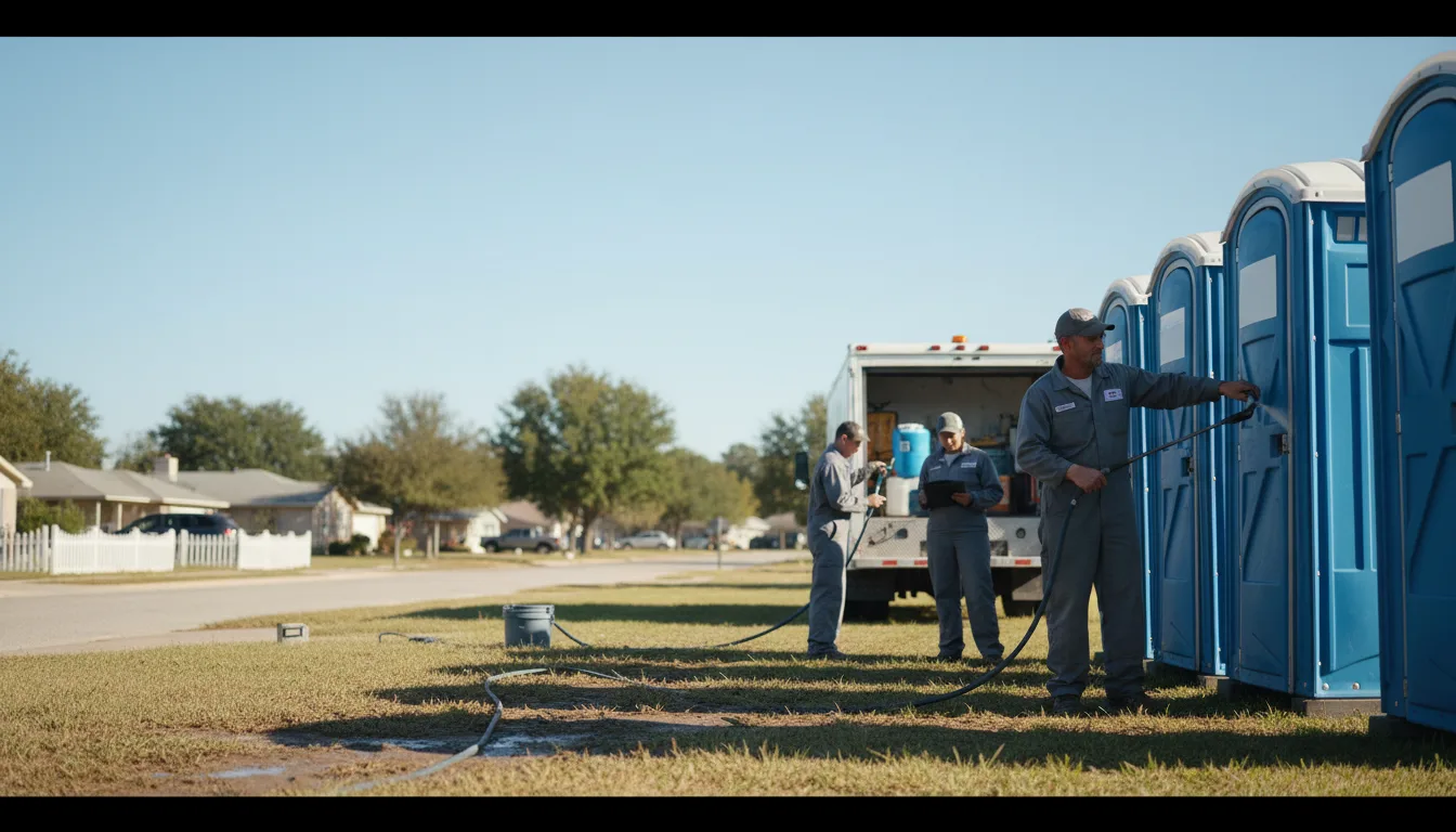 Long-Term Portable Toilet Rental in Fenton, MO near me